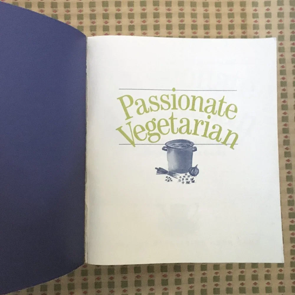 'Passionate Vegetarian Cookbook' Crescent Dragonwagon Softcover Y2K - Picture 6 of 13